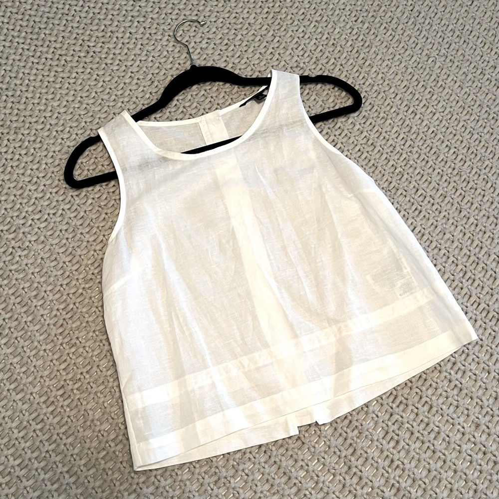 Banana Republic Linen Sleeveless Top